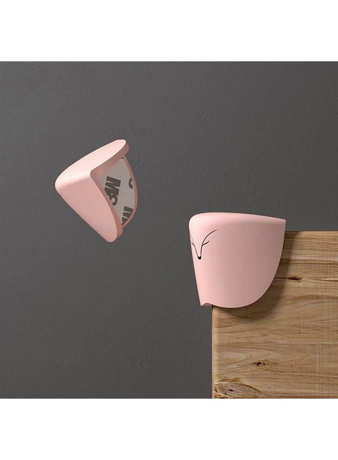 P-Plus International Corner Protector For Baby Furniture Corner Guard & Edge Safety Bumpers Baby Proof Bumper & Cushion To Cover Sharp Furniture & Table Edges(Pink Pack Of 6) - Image 5