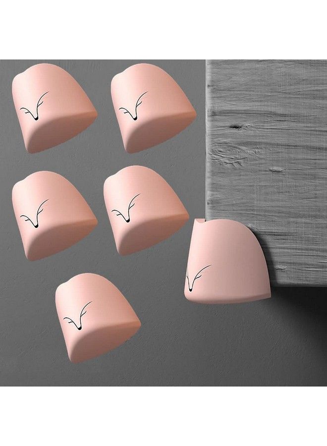 P-Plus International Corner Protector For Baby Furniture Corner Guard & Edge Safety Bumpers Baby Proof Bumper & Cushion To Cover Sharp Furniture & Table Edges(Pink Pack Of 6) - Image 2