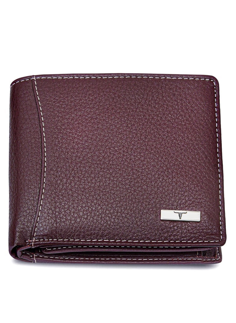 URBAN FOREST Oliver Brown Leather Wallet for Men with Box - Image 1