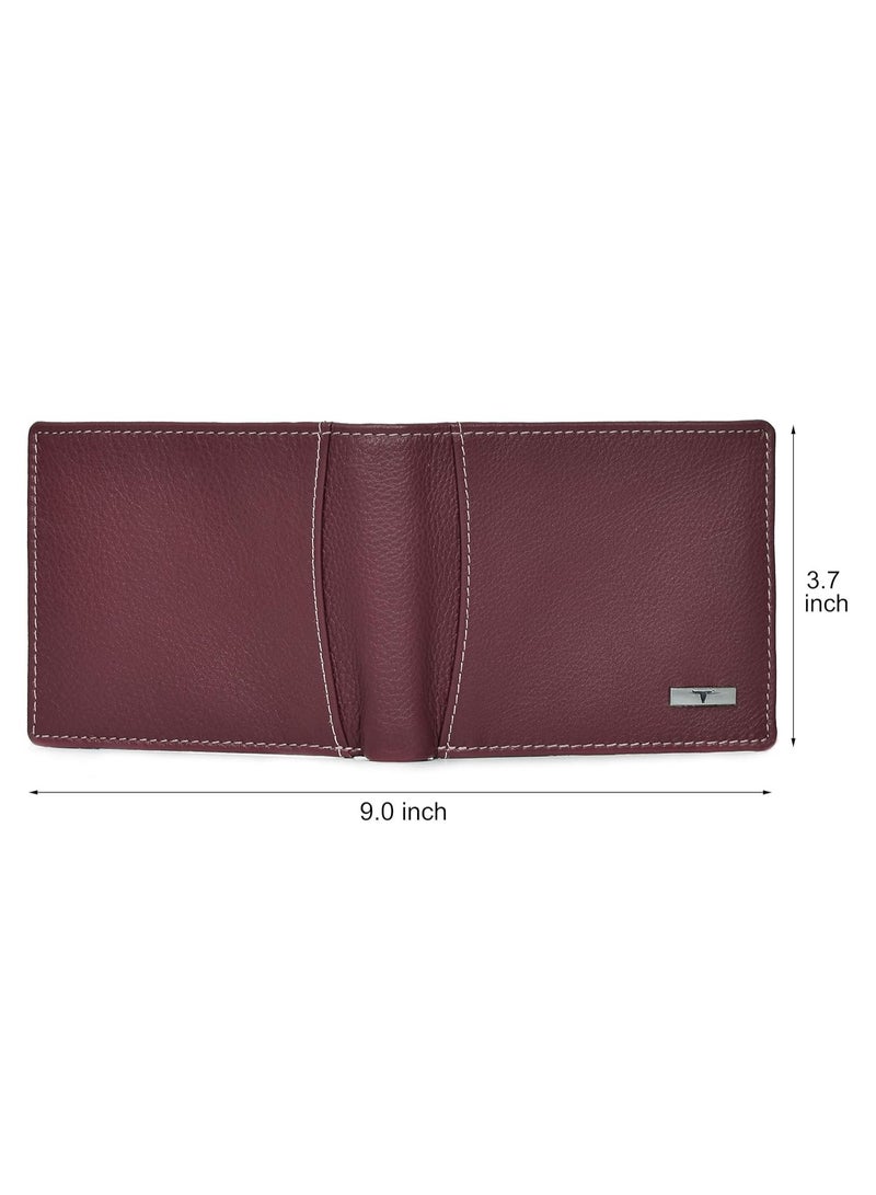 URBAN FOREST Oliver Brown Leather Wallet for Men with Box - Image 5