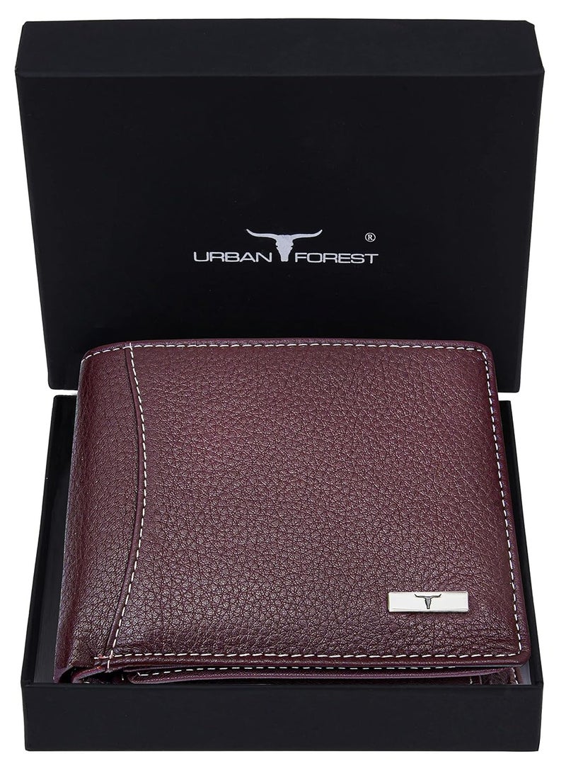 URBAN FOREST Oliver Brown Leather Wallet for Men with Box - Image 2