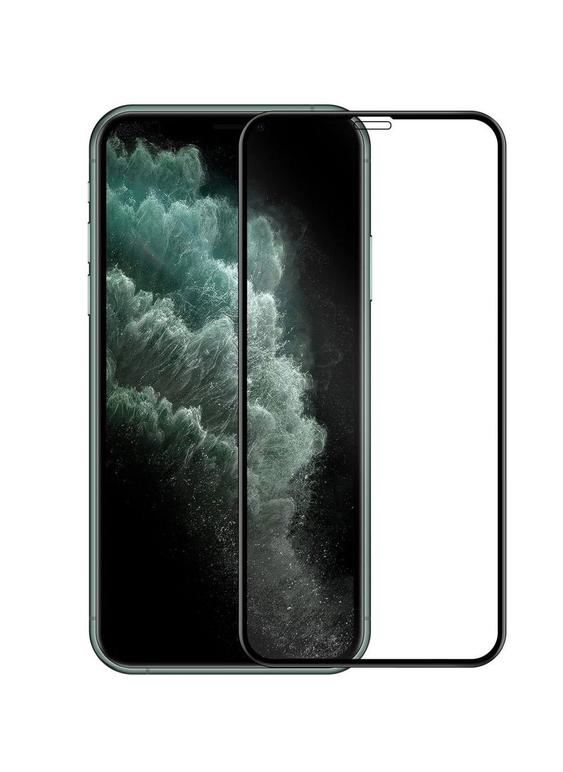 Generic 9D Explosion-proof full-cover tempered glass for iPhone XS/iPhone X 5.8 inch screen protector with black frame used Safety packing box  - Image 2