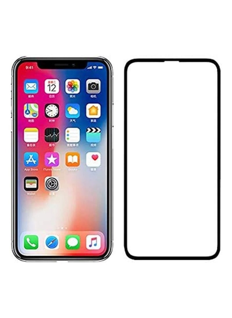 Generic 9D Explosion-proof full-cover tempered glass for iPhone XS/iPhone X 5.8 inch screen protector with black frame used Safety packing box  - Image 3