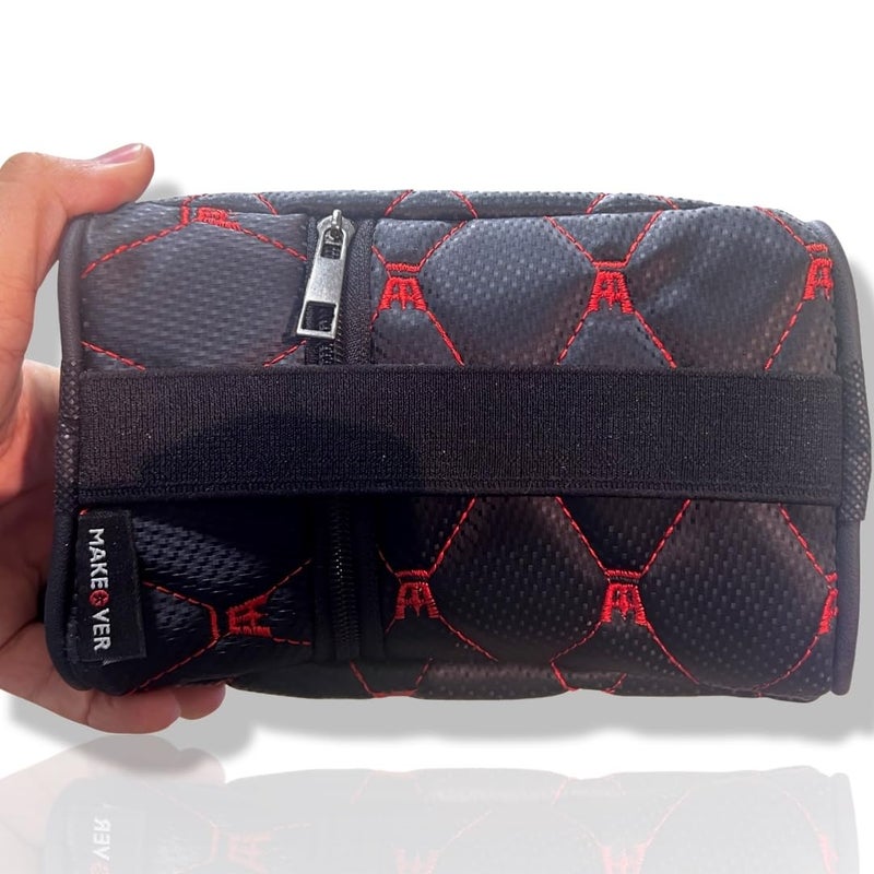 Car Leather Tissue Holder For Car Back Seat Headrest Hanging Tissue Boxes Holder Case Multi-Use Car Tissue Paper Holder-Red- Created By Makeover - Image 4