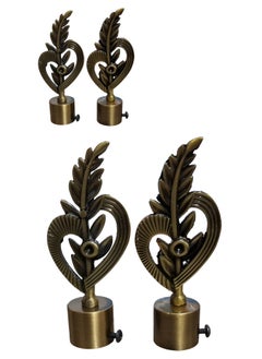 Antique Gold Feather Design