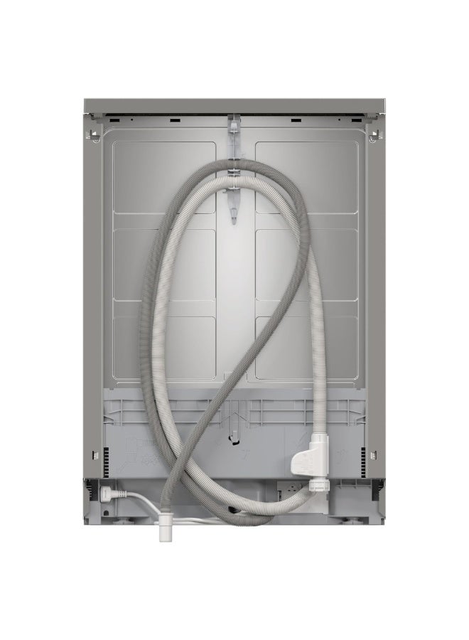 SIEMENS 60cm Freestanding Dishwasher, Stainless Steel, 6 Programs with VarioSpeed, Delay Start & Cutlery Basket 15 L SN216I00AM Inox - Image 2