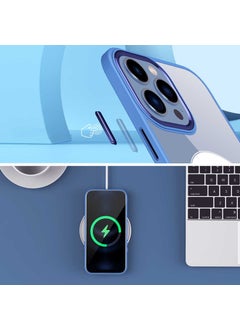 FUJİMAX FUJIMAX Apple iPhone 13 Pro Case with Wireless Charging Fujimax Chrome Magsafe Silicone Cover  - Image 4