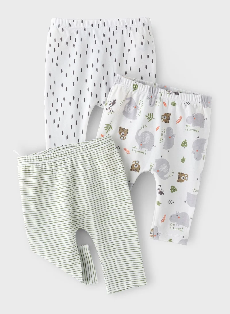 Boo Boo Kids 3 Pack Assorted Leggings
