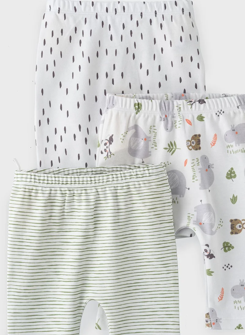 Boo Boo Kids 3 Pack Assorted Leggings