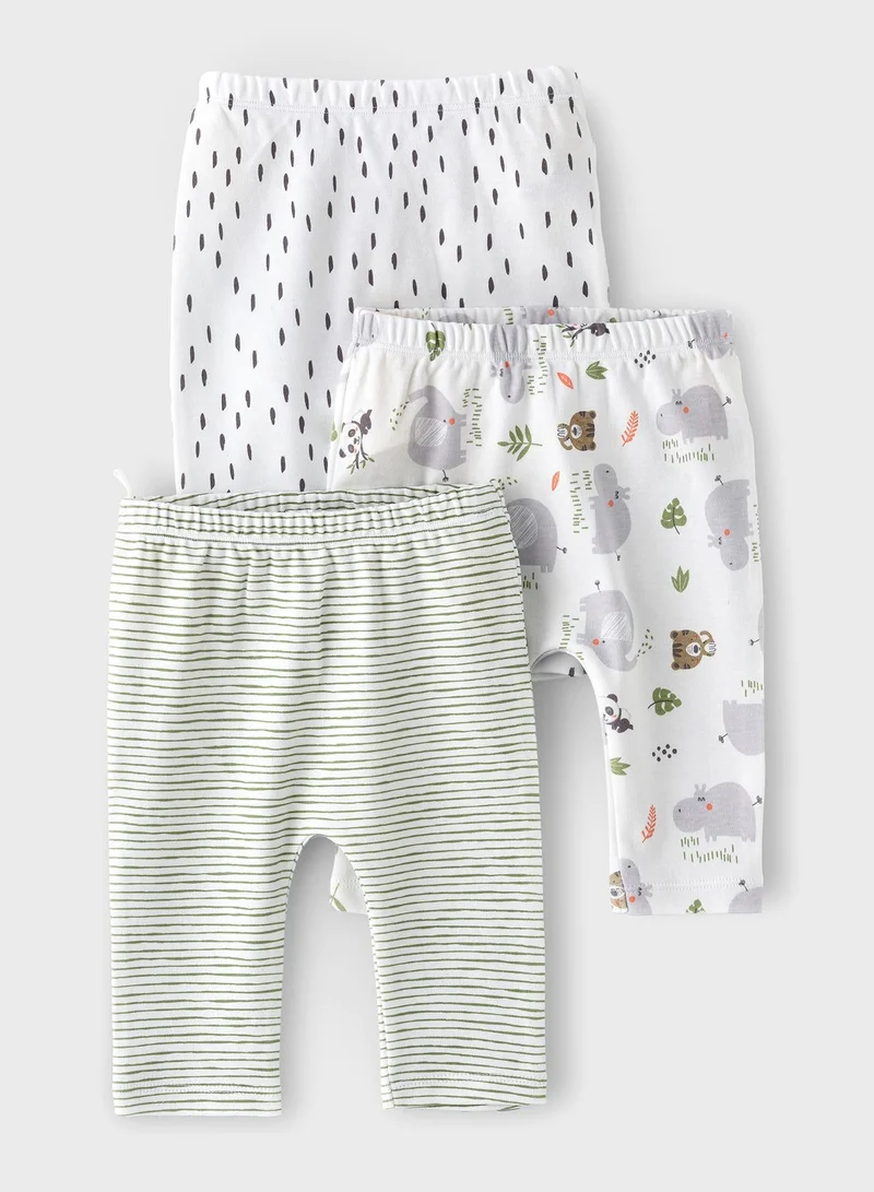 Boo Boo Kids 3 Pack Assorted Leggings