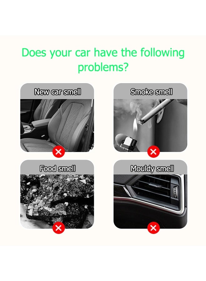 Golden Rose Flower Shape Car Ornaments Car Interior Mirror Ornaments Car Diamond Rearview Mirror Accessories Car Hanging Ornament White  Car Air Freshener, Car Perfume Pendant, Long Lasting Scented Ceramic Stone for Wardrobe, Closets, Bathroom, Smell Good for Car, Scented Gift for Women Men - Image 4