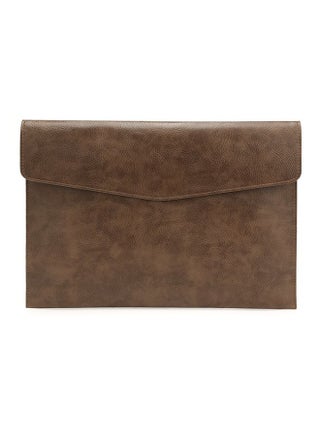 PU Leather Litchi Pattern Sleeve Case For 13.3 Inch Laptop, Style: Single Bag  (Dark Brown) - pzsku/ZF666672046ECFB7496B7Z/45/_/1731172247/7418b137-fc79-48f1-9b73-0408e95063d0