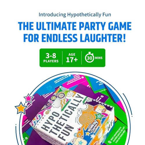 Breaking Games Hypothetically Fun - an Icebreaker Card Game, 350 Thought-Provoking Questions for Deeper Connections & Endless Laughs - Perfect for Game Night & Gatherings, Ages 14+ - Image 2