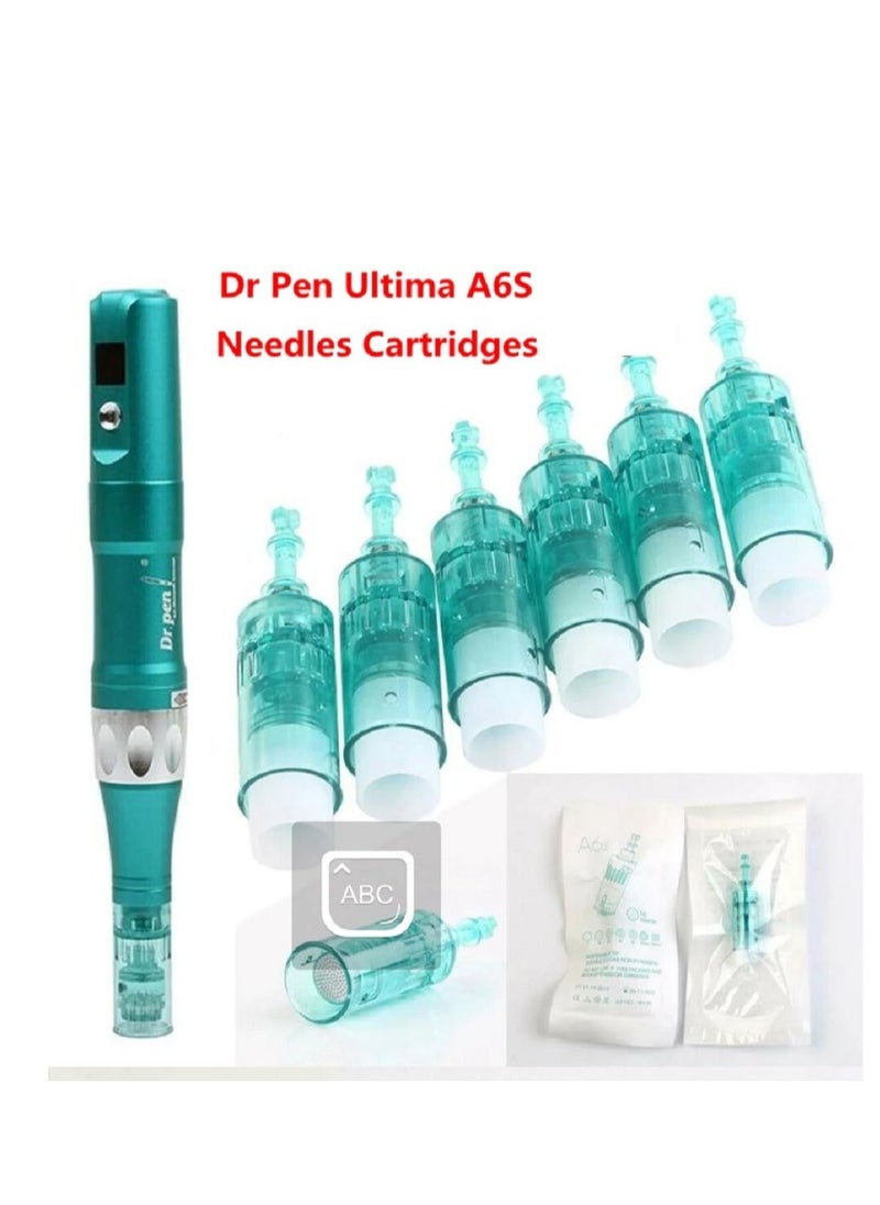 Generic 10Pcs Dr.pen Ultima A6S Needle Cartridge Round Nano Needles Microneedling Derma Pen Replacement Cartridges  - Image 3