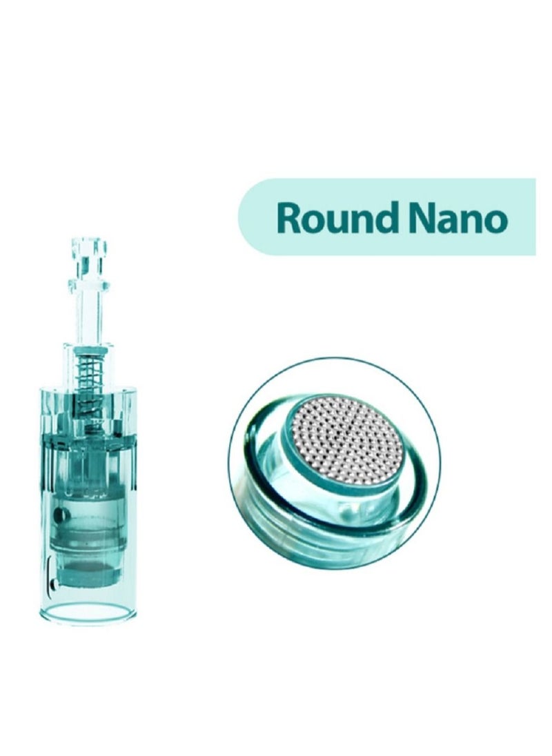 Generic 10Pcs Dr.pen Ultima A6S Needle Cartridge Round Nano Needles Microneedling Derma Pen Replacement Cartridges  - Image 2