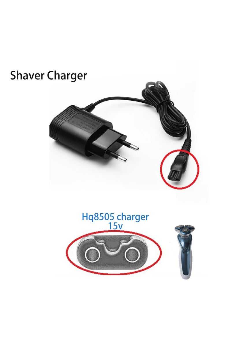 erorex 15V 5.4W Razor USB Charger Cable for Philips Electric Shaver HQ8505/6070/6075/6095 EU Plug Power ... - Image 1