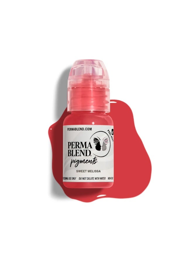 Perma Blend Lip Pigment – Perma Blend Sweet Melissa 15ml | Professional Permanent Makeup Lip Blush Tattoo Ink | High Retention, Vegan, True-to-Tone Healing Semi-Permanent Lip Color | SKU: PBSWM1/2 - Image 1