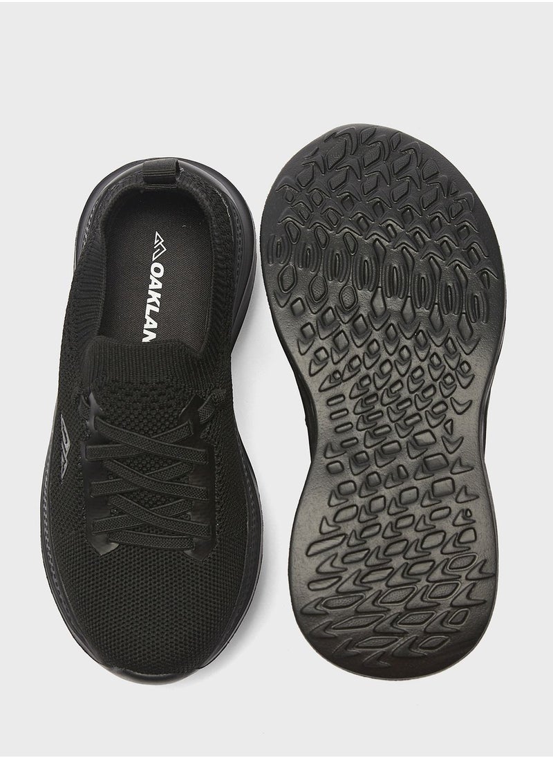 Oaklan by Shoexpress - Kids Low Top Lace Up Sneakers - Image 1