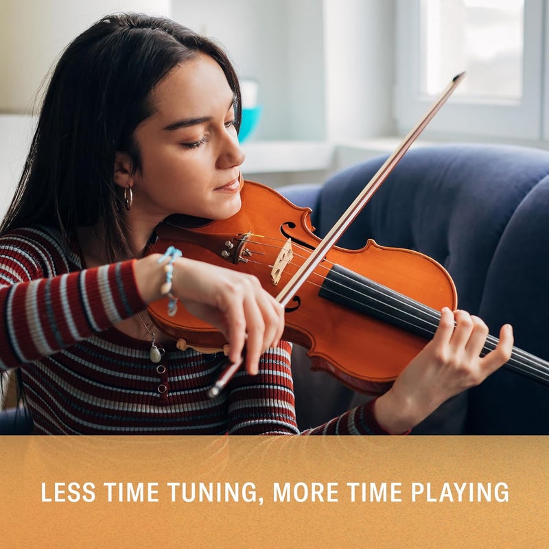 D'Addario مجموعة أوتار كمان د'أداريو أسينتي، مقياس 4/4، توتر متوسط - Image 3