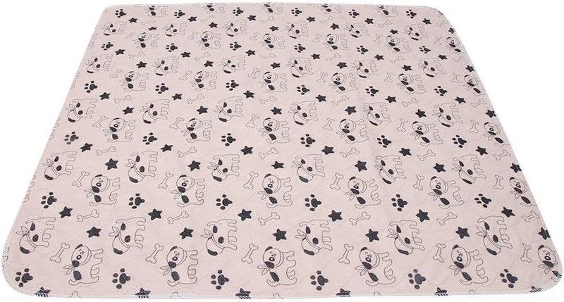 Haofy Dog Pee Pad, 15.7 * 23.6in, Reusable Washable Absorbent Pet Training Pads Bed Carpet for Dogs, Puppy, Cats, 3 Layers Design, Strong Absorb-ability, With Lovely Cartoon (80*90cm) - Image 3