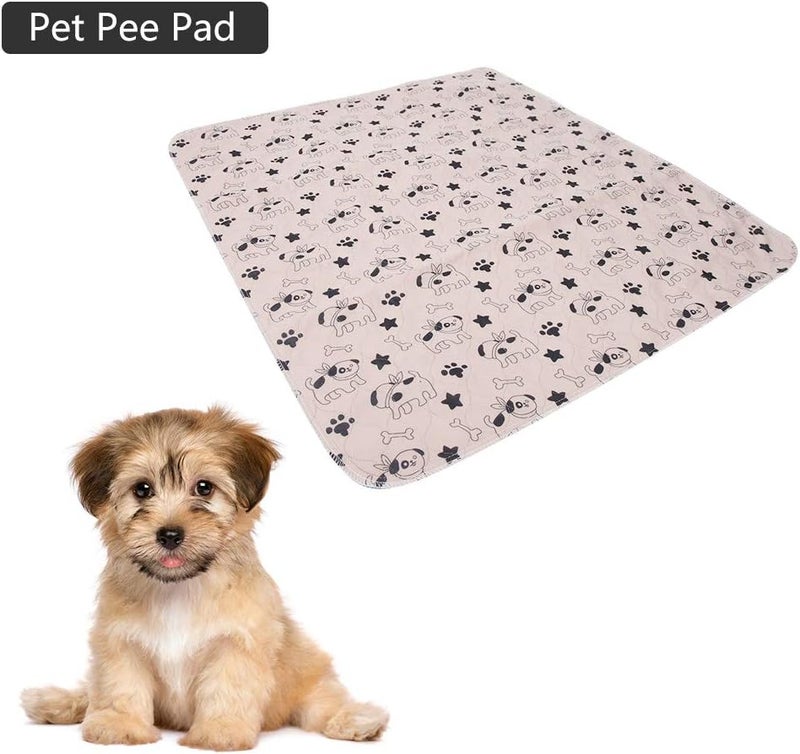 Haofy Dog Pee Pad, 15.7 * 23.6in, Reusable Washable Absorbent Pet Training Pads Bed Carpet for Dogs, Puppy, Cats, 3 Layers Design, Strong Absorb-ability, With Lovely Cartoon (80*90cm) - Image 4