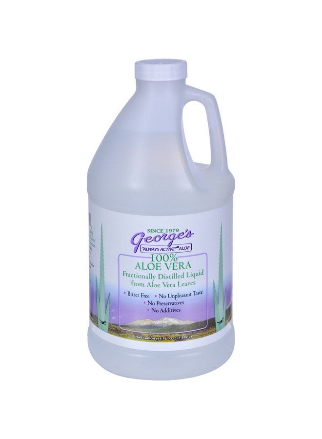 George's Aloe Vera Liquids Drink 64 oz George's Always Active Aloe 64 Fl Oz (Pack of 1) - Image 1