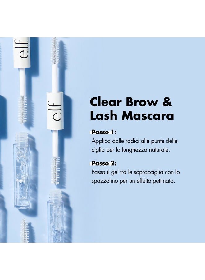 elf Clear Brow Lash Mascara Clear 4 fl. oz., Crystal, 0.08 Fl Oz - Image 2