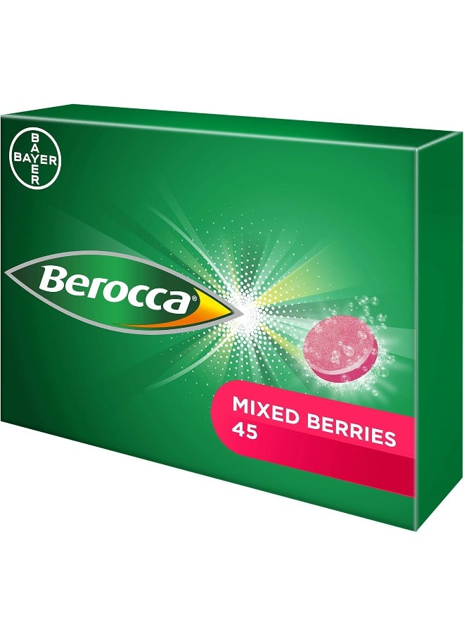 Berocca Mixed Berries Energy Vitamin Tablets (45 Pieces)  - Image 3