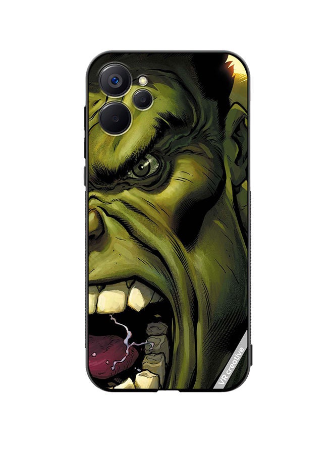 VR CREATIVE Protective Case Cover For Realme 9i 5G Hulk Design Multicolour - Image 1