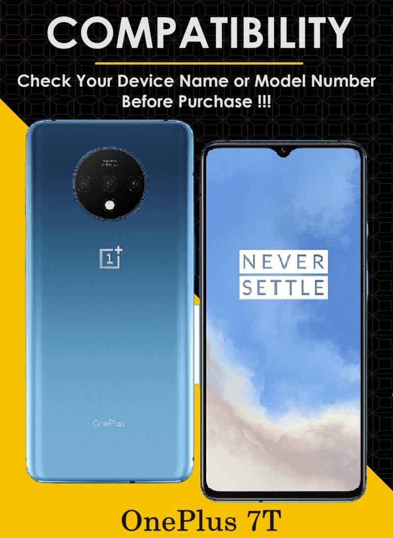AINA 4 Pieces Tempered Glass Screen Protector 5D Designed For OnePlus 7T Full Glue Edge to Edge Full Screen Coverage And Bubble Free - Image 3
