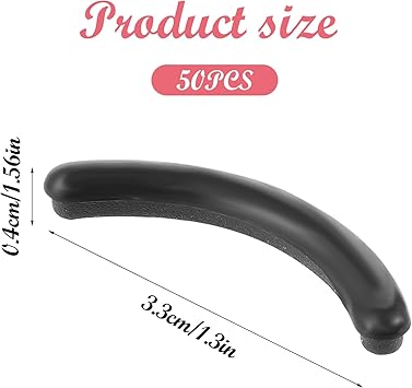 oruola 50 قطعة من وسادات تجعيد الرموش السوداء - Image 3