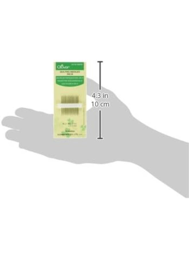 Clover Quilting Needles 15/Pkg - No. 9 - Image 2