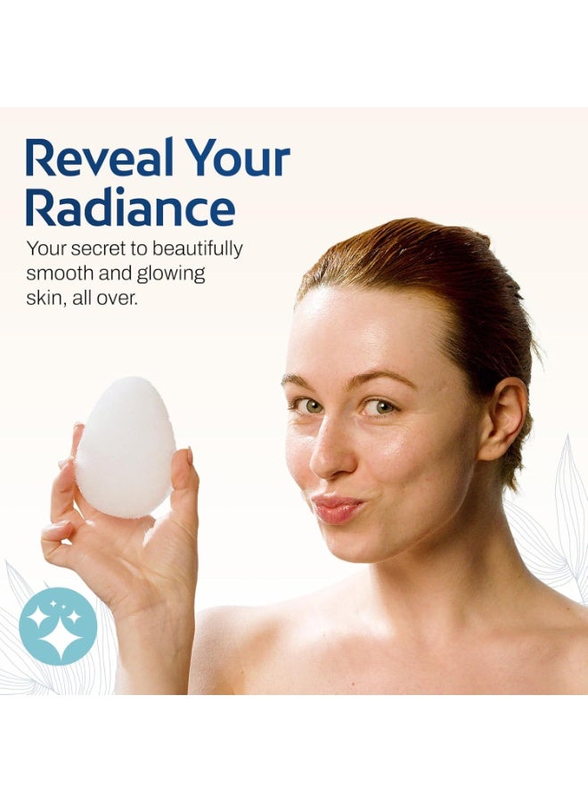 HartFelt [10 Pack] Regular Exfoliating Facial Sponge for Face - Daily Cleansing Scrubber - Buf Dirt Away with Puf Styled Reusable Face Pads for Removing Makeup, Dirt, and Dead Skin - Made in USA - Image 5