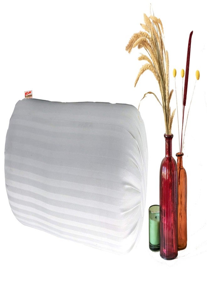 JDX وسادة JDX Hotel Premium Soft Fiber Very Soft Bolster -9X24، B08Xpdflgx، أبيض (2) - Image 3