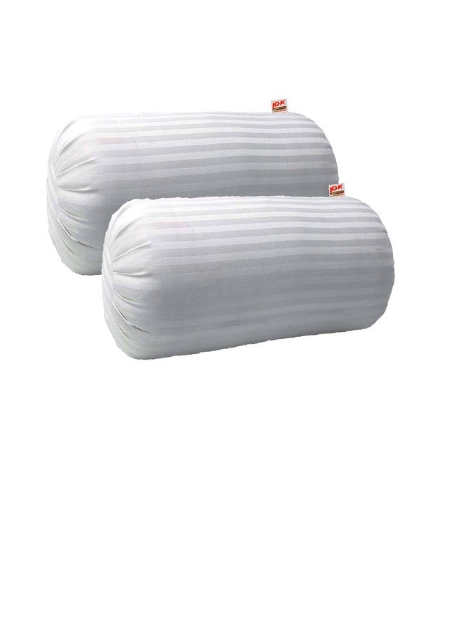 JDX وسادة JDX Hotel Premium Soft Fiber Very Soft Bolster -9X24، B08Xpdflgx، أبيض (2) - Image 4