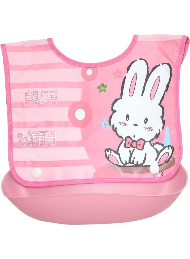 FALMER Silicone Baby Food Picks with Silicone Pocket for Catching Food, Waterproof and Washable, Suitable for Boys and Girls - Image 5