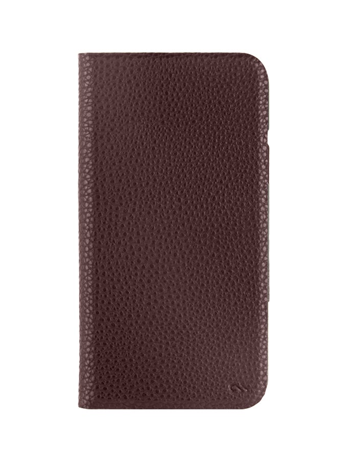 كايس مايت غطاء حماية واقٍ لهاتف آيفون XS /X بني - Image 2