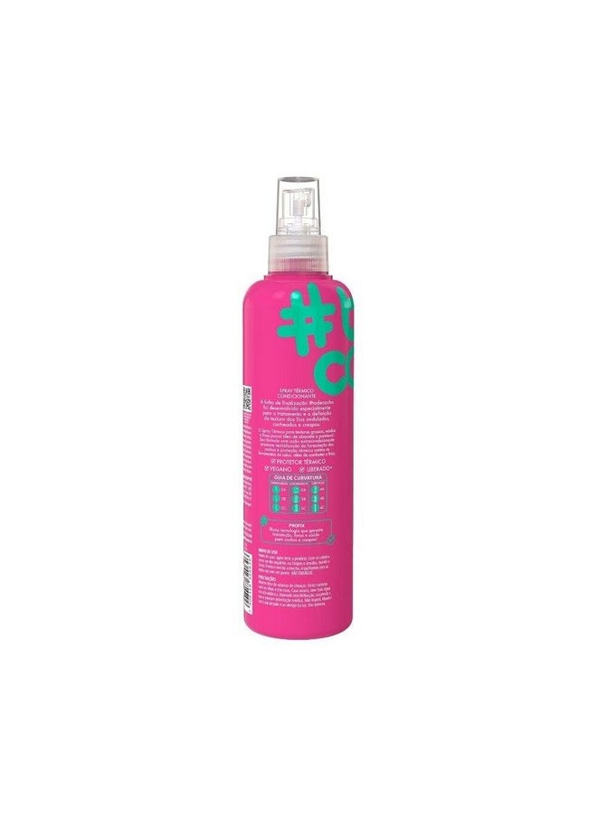 Salon Line - Linha Todecacho (Day After) Spray Termico 300 Ml (Imwithcurls (Day After) Collection Thermal Spray 10.14 Fl Oz) - Image 1