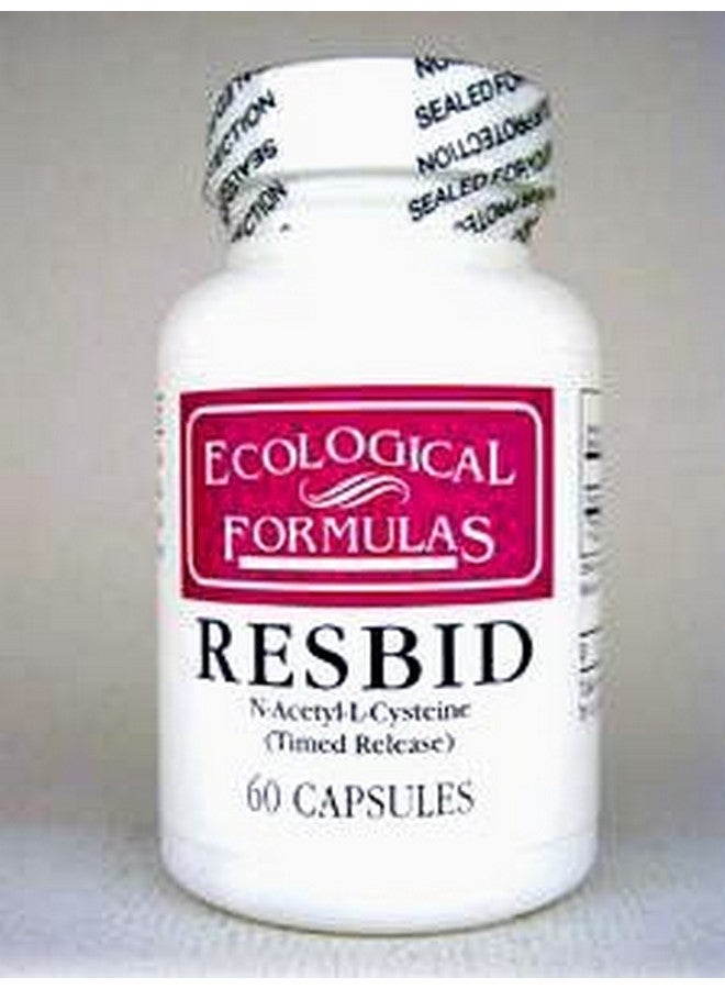 Ecological Formulas Ecological Formulas - Resbid N-Ace-L-Cys (Timed Rel) 60 caps