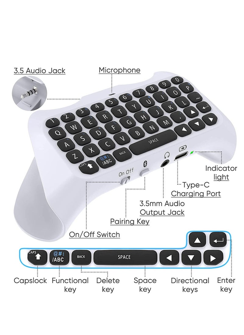 Rock Pow - Bluetooth Wireless Controller Keyboard for PS5 - Image 1