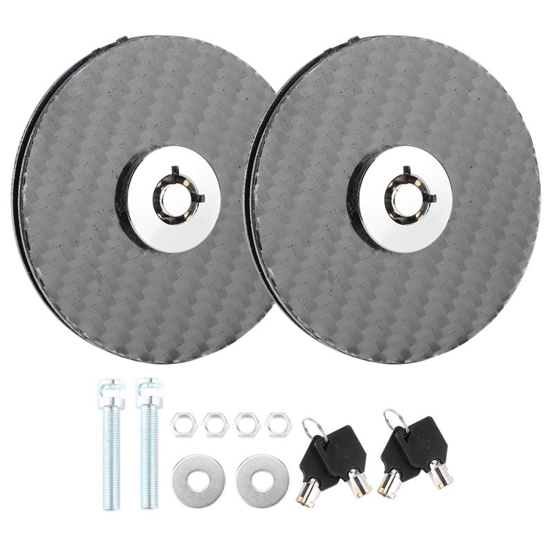Hood Lock High Strength Aluminum Alloy Enhanced Security - Universal Designed Hood Pins for Most Car Models Easy Installation Hood Clip Kit - Image 4