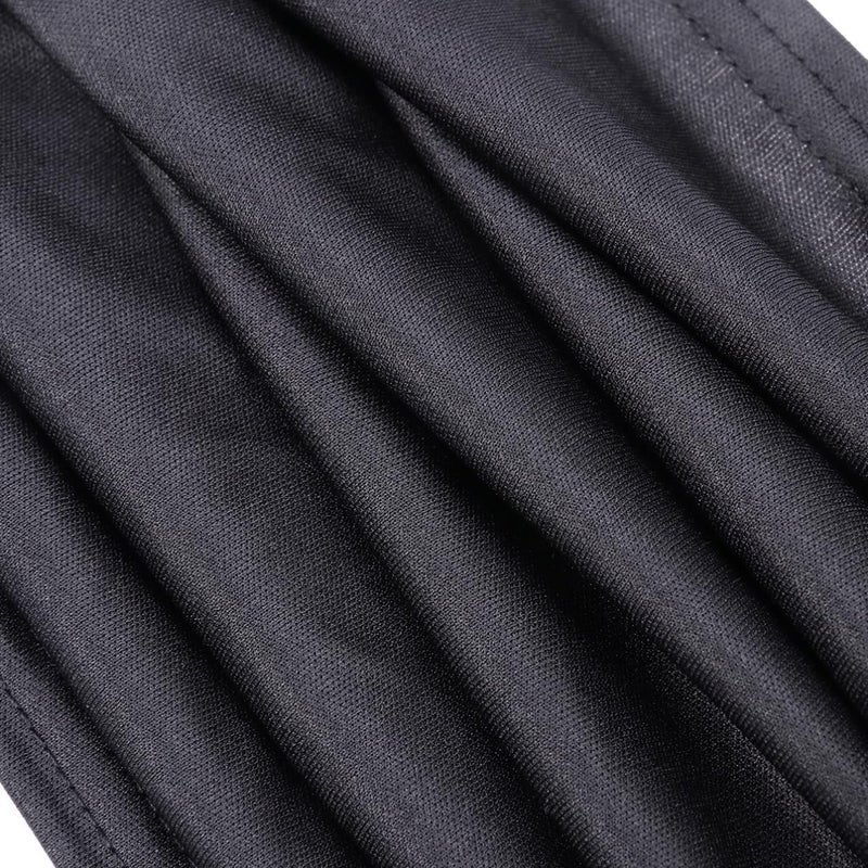 FAVOMOTO 2pcs Car Side Window Uv Curtain Slidable Auto Shades for Comfort Privacy and Uv Blockage Fits Black - Image 2