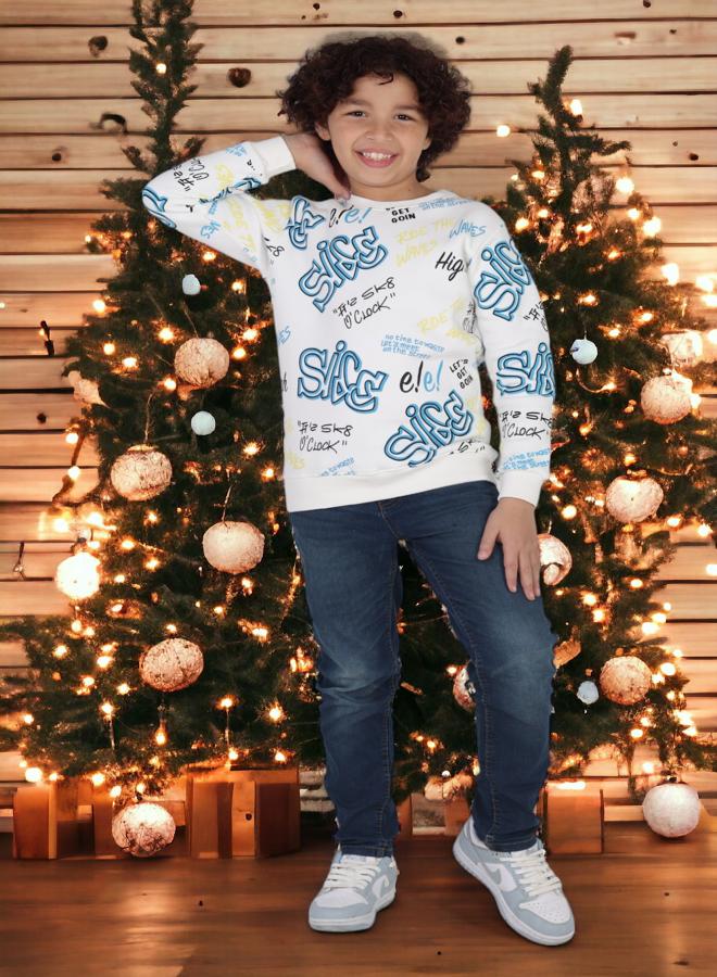 Melton Cotton T-shirt with Snap Buttons, Age 14, 2024 Collection, High-Quality Fabric, Ultra-Soft Materials, Printed in Fun and Attractive Colors, Comfortable and Unique Wearing Experience for 14-year