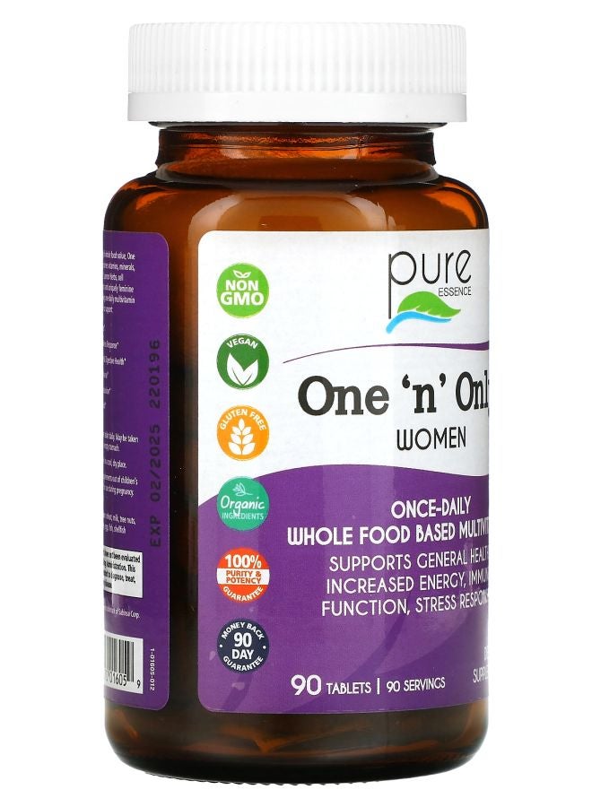 Pure Essence One 'n' Only Women 90 Tablets - Image 2