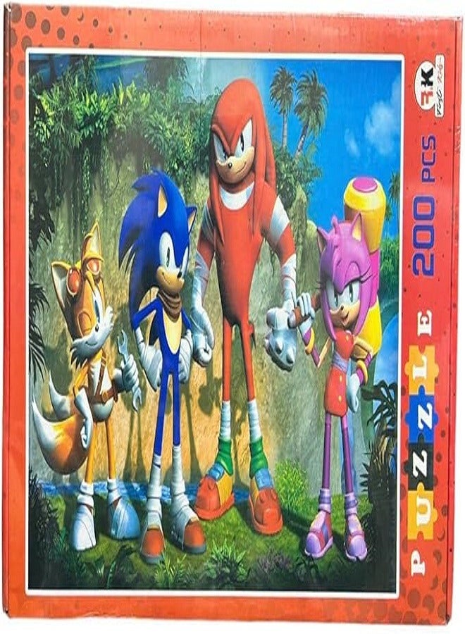 سونيك - 200 قطعة - أحجية الصور المقطوعة - Image 1