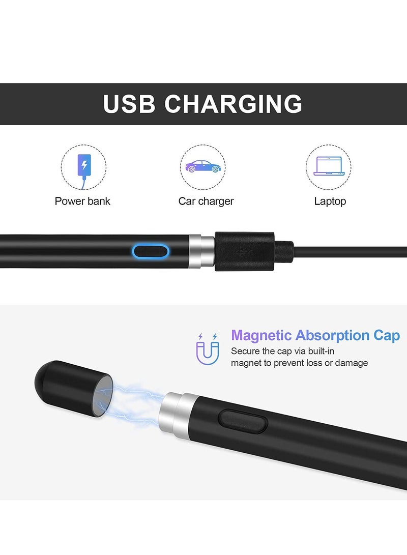 ELTRAZONE Active Stylus Pens for Touch Screens, maylofi Rechargeable Digital Stylish Pen Pencil Universal for iPhone/iPad Pro/Mini/Air/Android and Most Capacitive Touch Screens - Image 3