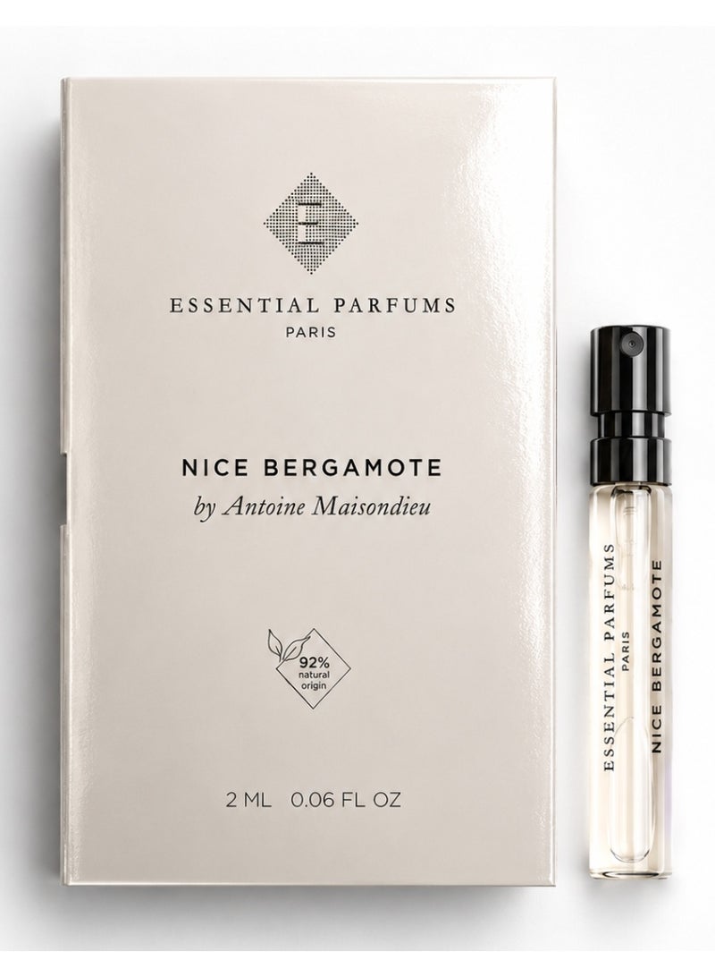 Essential Parfums Nice Bergamote EDP 2ml - Image 1