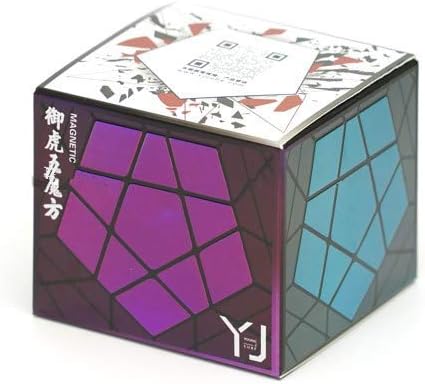 CuberSpeed yj yuhu Magnetic Megamin Stickerless Speed Cube Speed Puzzle Cube yongjun yuhu v2 m 12Side 3x3 Pentagonal Dodecahedron Cube Puzzle - Image 4