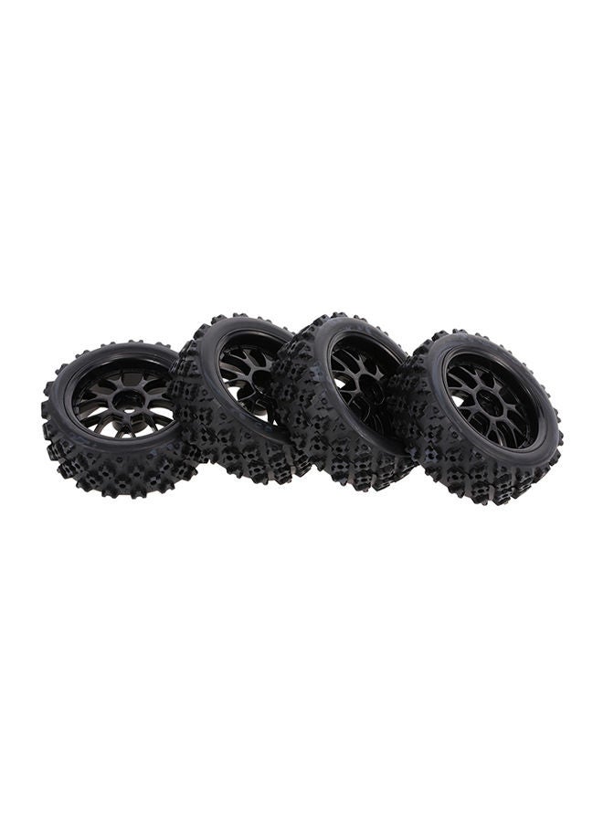 NIBEMINENT 4-Piece Star Tread Buggy Tyre Set For Redcat Traxxas RM10570B  - Image 2