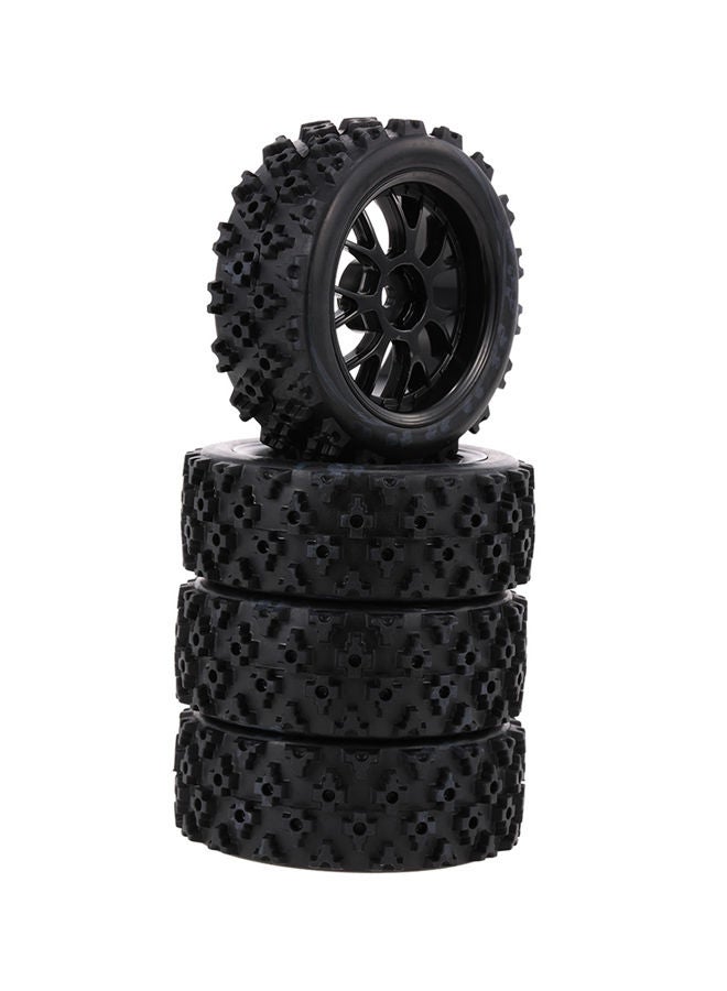 NIBEMINENT 4-Piece Star Tread Buggy Tyre Set For Redcat Traxxas RM10570B  - Image 1